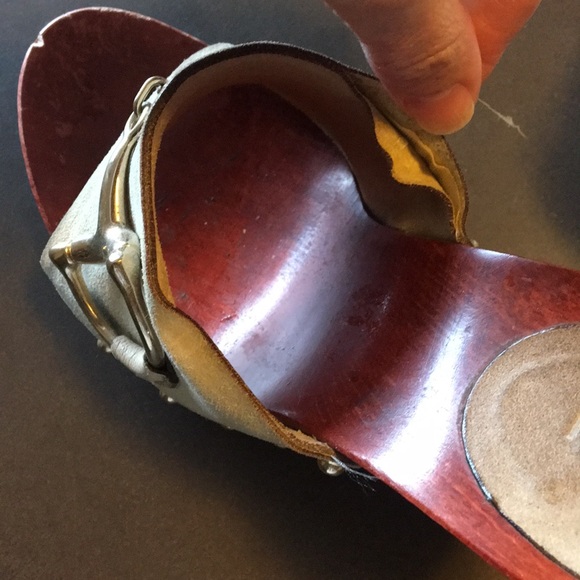 •SOLD•Authentic Vintage Gucci horsebit heels *9 - Picture 6 of 8